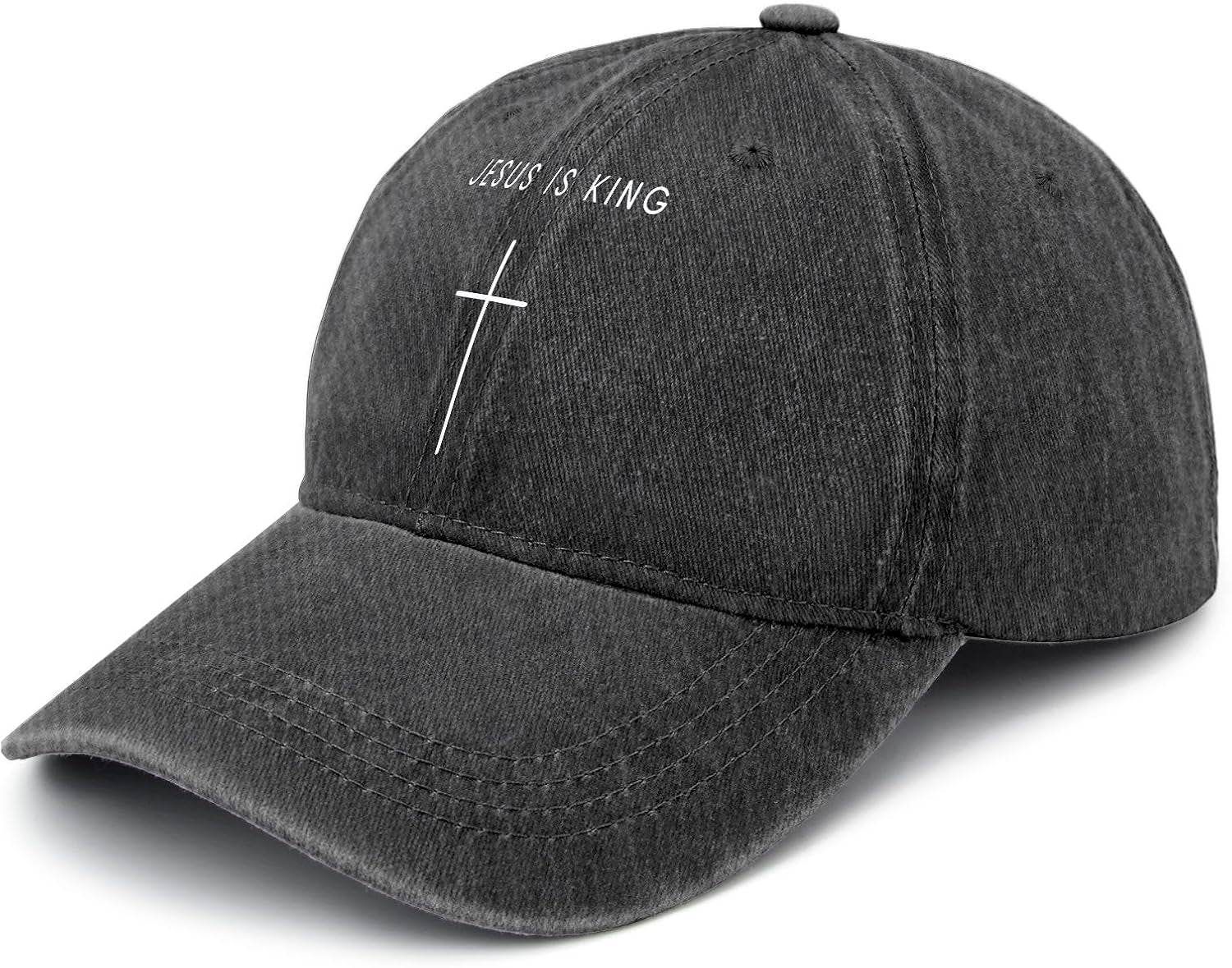 Y'Alls Need Jesus Hats for Mens Aesthetic Washed Distressed Baseball Cap