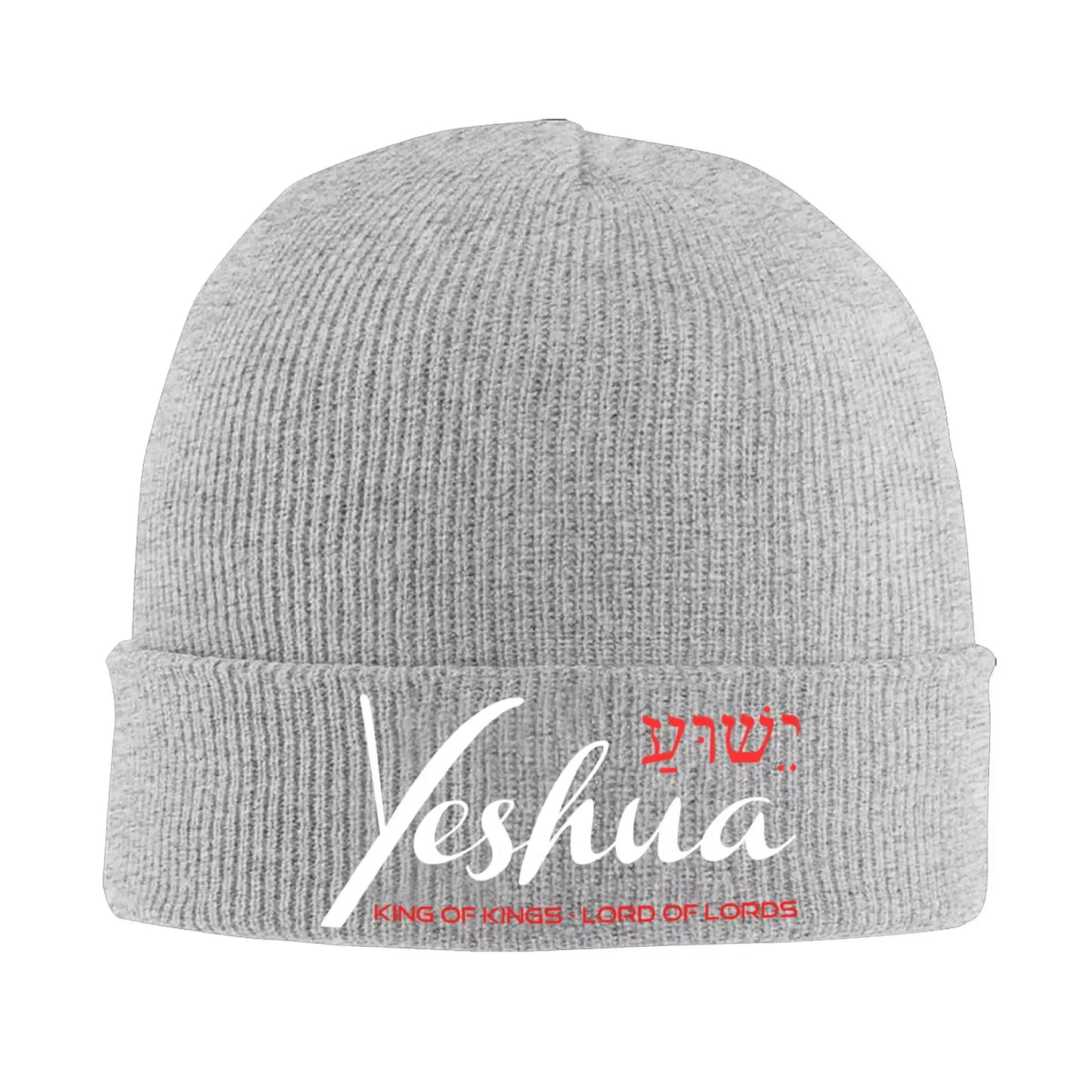 Custom Yeshua Jesus Christian Skullies Beanies Caps Unisex Winter Warm Knitting Hat Men Women Hip Hop Adult Bonnet Hats Ski Cap