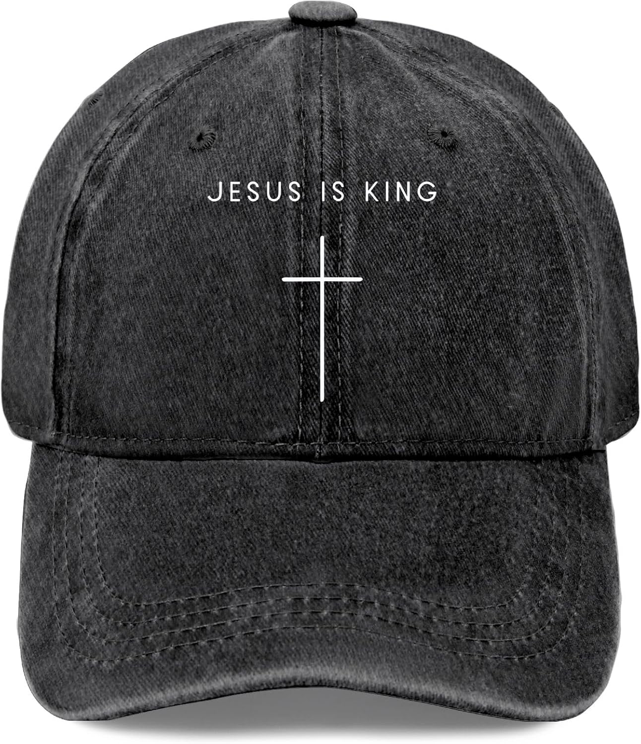 Y'Alls Need Jesus Hats for Mens Aesthetic Washed Distressed Baseball Cap