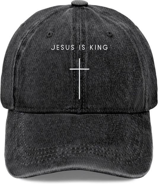 Y'Alls Need Jesus Hats for Mens Aesthetic Washed Distressed Baseball Cap