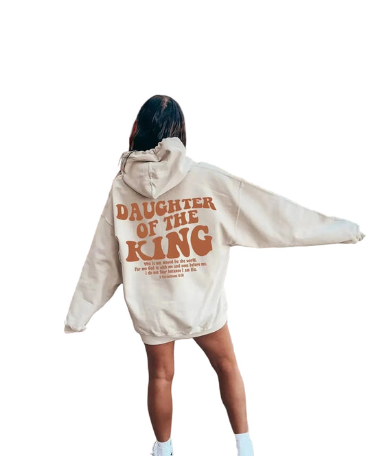 Daughter of the King Hoodie, Aesthetic Christian Sweatshirt